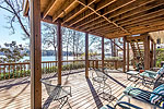 Covered deck at 260 Blue Creek Circle in StillWaters, Dadeville, AL_Lake Martin ALWaterfront homes for sale. I Shoot Houses...Professional photos and tour by Sherry Watkins at Go2REasssistant.com