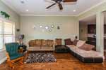 Living Room at 26 Boulder Court in Stone Park, Pike Road, AL. Professional photos and tour by Go2REasssistant.com