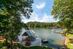 View from main level porch at 333 Lake Point Drive in Jacksons Gap, Lake Martin waterfront homes for sale. Photos by Go2REassistant.com