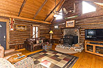 Original cabin predates the lake at 645 Powell Rd in Smith Mountain Estates, Lake Martin - Alexander City,  AL. Professional photos and tour by Go2REasssistant.com