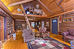 Loft bedroom at 645 Powell Rd in Smith Mountain Estates, Lake Martin - Alexander City,  AL. Professional photos and tour by Go2REasssistant.com