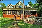 Front view at 421 Windy Wood, Windermere West, Lake Martin, Alexander City, AL. Professional photography and tour by Sherry Watkins, Go2REassistant.com